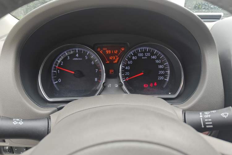 Used Nissan Sunny 2011 1.5XL CVT Luxury Edition Odometer Close Up