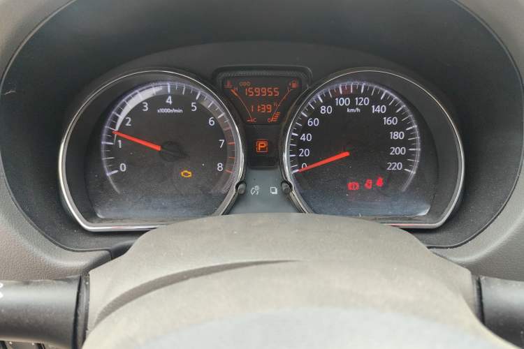 Used Nissan Sunny 2011 1.5XL CVT Luxury Edition Odometer Close Up