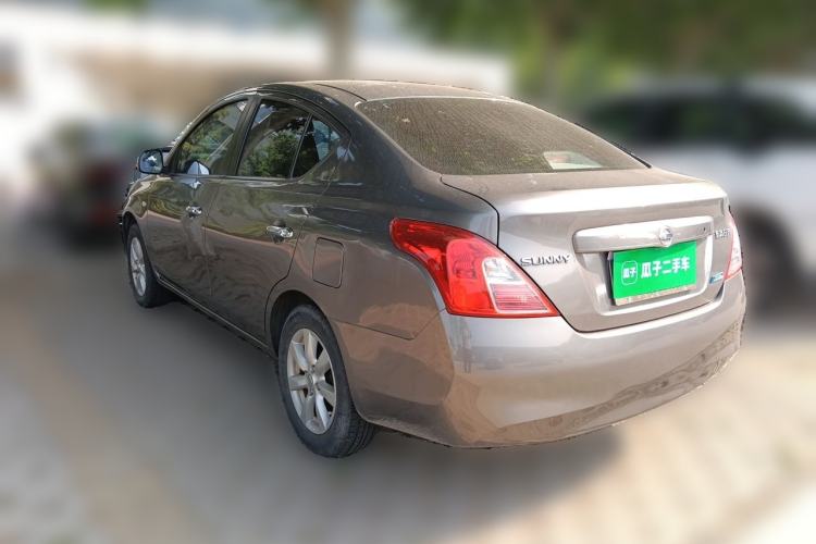 Used Nissan Sunny 2011 1.5XL Manual Deluxe Edition Rear Left 45 Deg