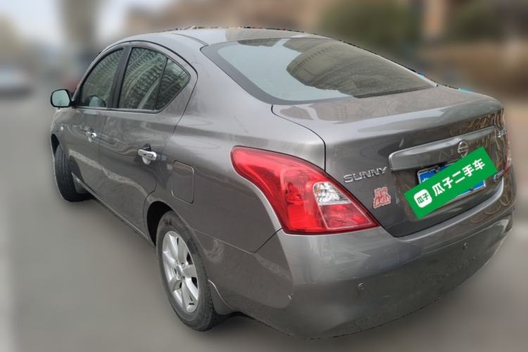 Used Nissan Sunny 2011 1.5XL Manual Deluxe Edition Rear Left 45 Deg