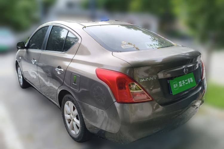 Used Nissan Sunny 2011 1.5XL Manual Deluxe Edition Rear Left 45 Deg
