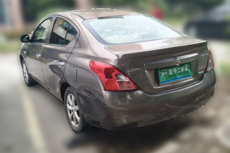 Used Nissan Sunny 2011 1.5XE Manual Comfort Edition Rear Left 45 Deg