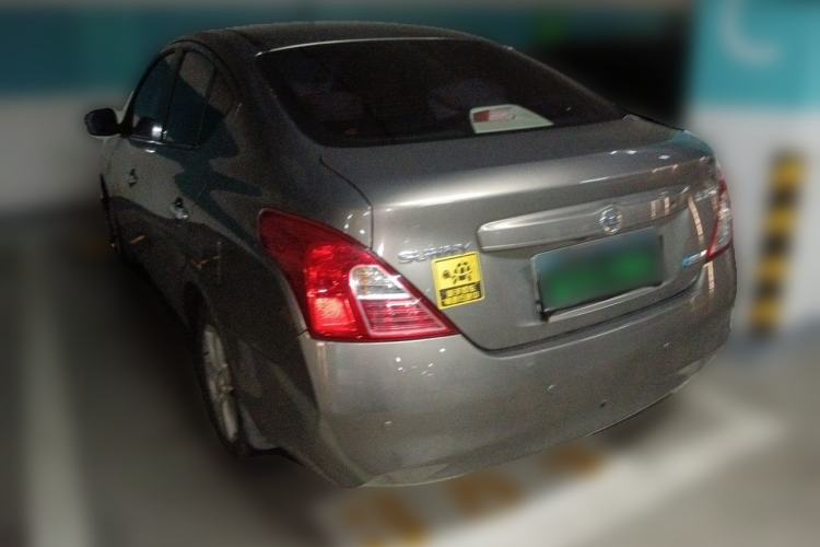Used Nissan Sunny 2011 1.5XL CVT Luxury Edition Rear Left 45 Deg