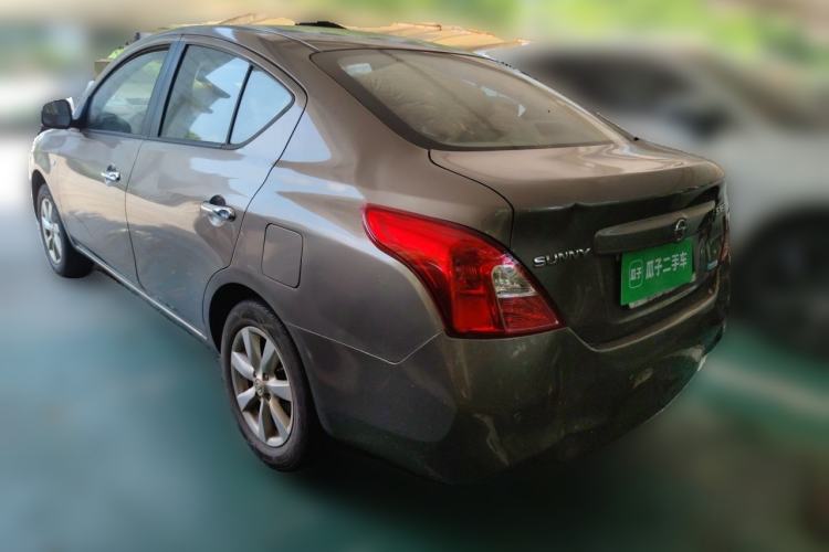 Used Nissan Sunny 2011 1.5XL Manual Deluxe Edition Rear Left 45 Deg
