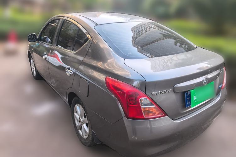 Used Nissan Sunny 2011 1.5XL Manual Deluxe Edition Rear Left 45 Deg