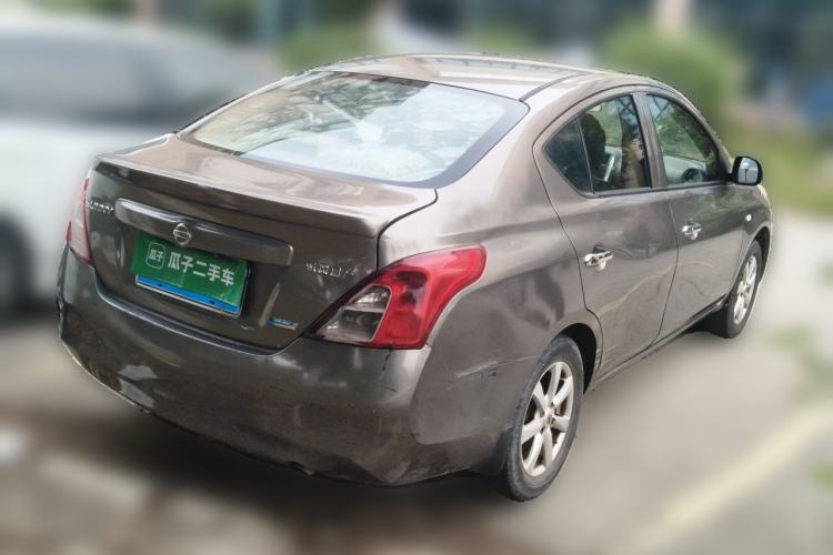 Used Nissan Sunny 2011 1.5XE Manual Comfort Edition Rear Right 45 Deg