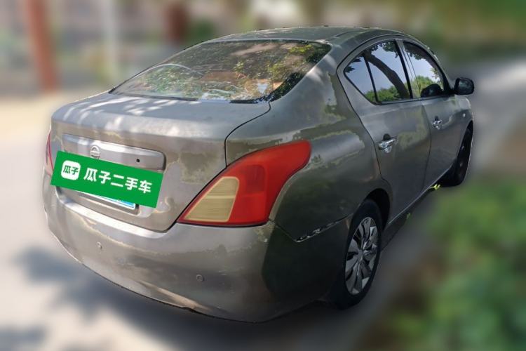 Used Nissan Sunny 2011 1.5XE Manual Comfort Edition Rear Right 45 Deg