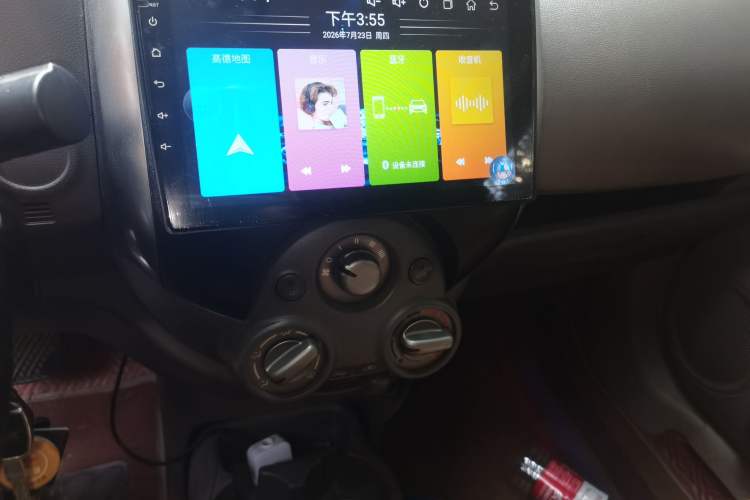 Used Nissan Sunny 2011 1.5XE CVT Comfort Edition Audio And AC Panel