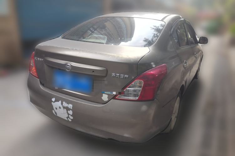 Used Nissan Sunny 2011 1.5XE CVT Comfort Edition Rear Right 45 Deg