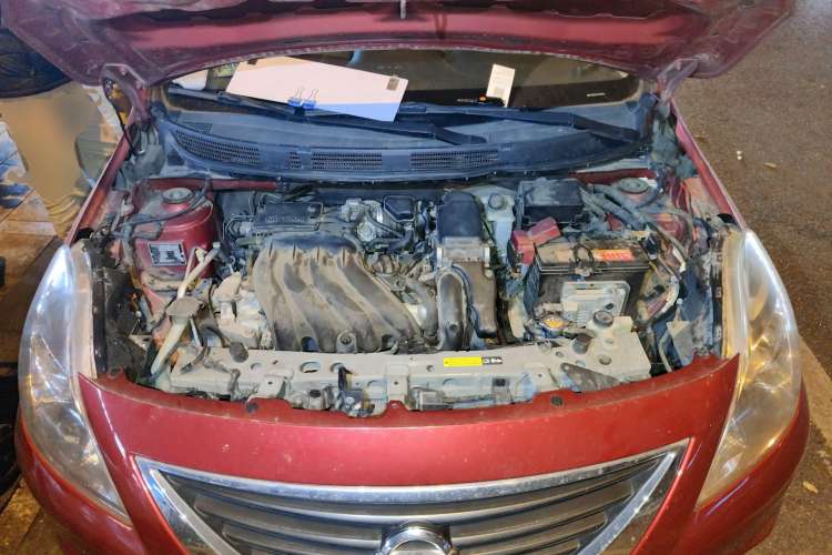 Used Nissan Sunny 2011 1.5XE CVT Comfort Edition Engine Bay