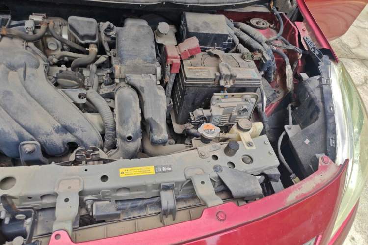 Used Nissan Sunny 2011 1.5XE CVT Comfort Edition Engine Bay Left