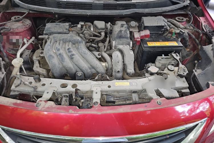 Used Nissan Sunny 2011 1.5XE CVT Comfort Edition Engine Bay
