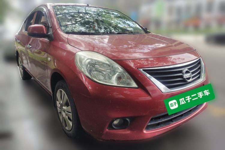 Used Nissan Sunny 2011 1.5XE CVT Comfort Edition Front Right 45 Deg