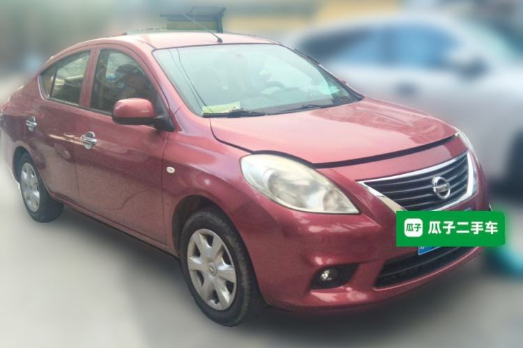Used Nissan Sunny 2011 1.5XE CVT Comfort Edition Front Right 45 Deg