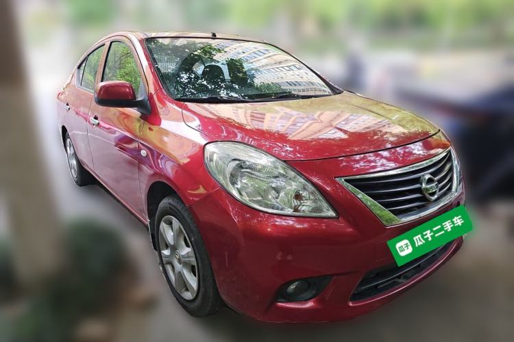 Used Nissan Sunny 2011 1.5XE CVT Comfort Edition Front Right 45 Deg