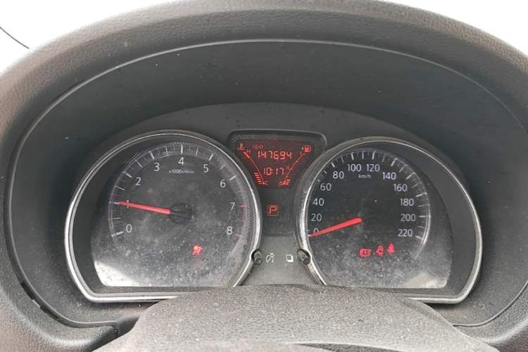 Used Nissan Sunny 2011 1.5XL CVT Luxury Edition Odometer Close Up