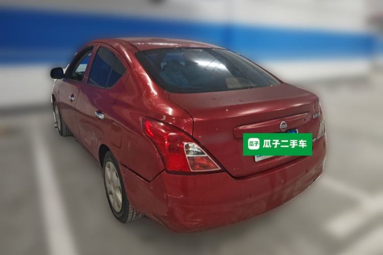 Used Nissan Sunny 2011 1.5XE CVT Comfort Edition Rear Left 45 Deg