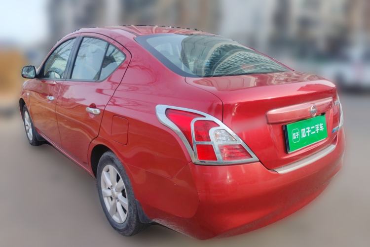 Used Nissan Sunny 2011 1.5XL CVT Luxury Edition Rear Left 45 Deg