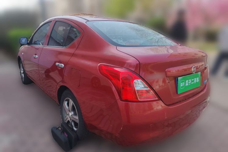 Used Nissan Sunny 2011 1.5XE CVT Comfort Edition Rear Left 45 Deg