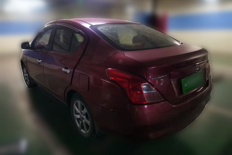 Used Nissan Sunny 2011 1.5XL Manual Deluxe Edition Rear Left 45 Deg