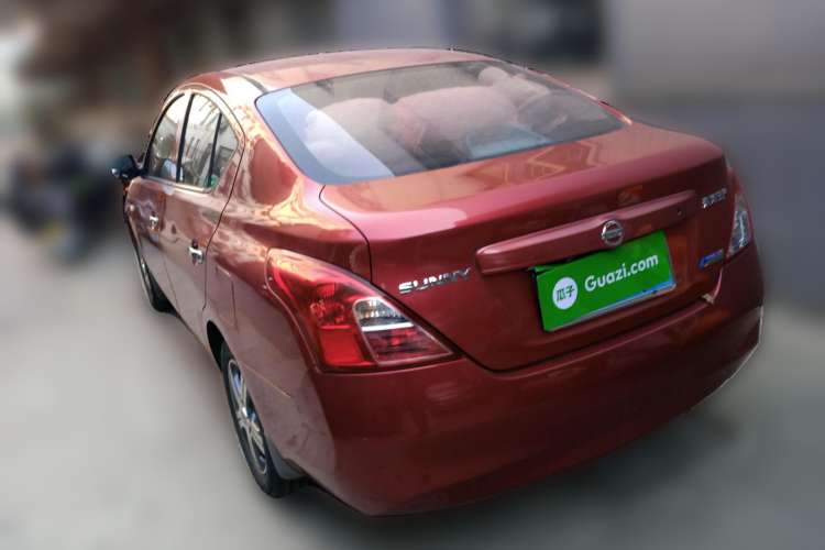 Used Nissan Sunny 2011 1.5XE CVT Comfort Edition Rear Left 45 Deg