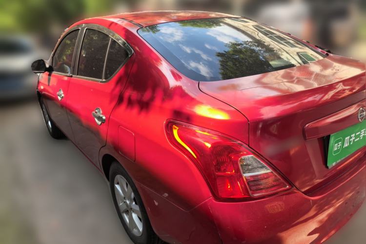 Used Nissan Sunny 2011 1.5XL Manual Deluxe Edition Rear Left 45 Deg