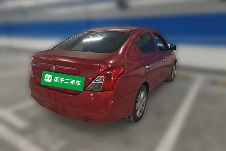 Used Nissan Sunny 2011 1.5XE CVT Comfort Edition Rear Right 45 Deg