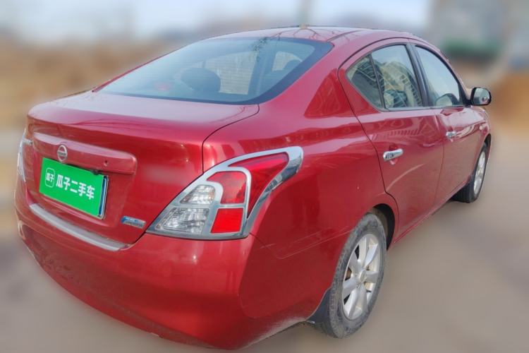 Used Nissan Sunny 2011 1.5XL CVT Luxury Edition Rear Right 45 Deg