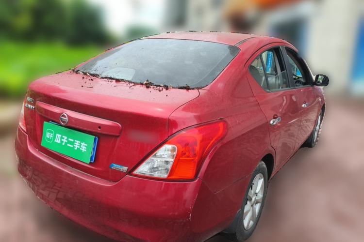 Used Nissan Sunny 2011 1.5XL CVT Luxury Edition Rear Right 45 Deg