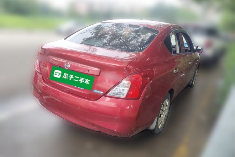 Used Nissan Sunny 2011 1.5XE CVT Comfort Edition Rear Right 45 Deg