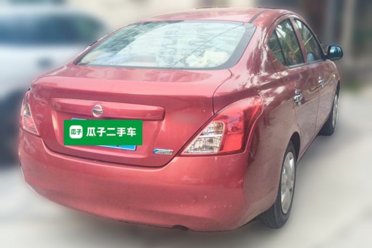 Used Nissan Sunny 2011 1.5XE CVT Comfort Edition Rear Right 45 Deg