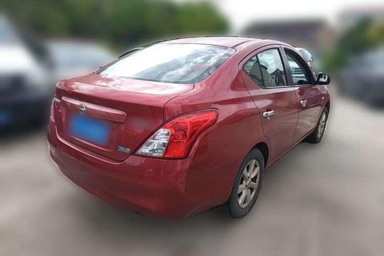 Used Nissan Sunny 2011 1.5XL CVT Luxury Edition Rear Right 45 Deg