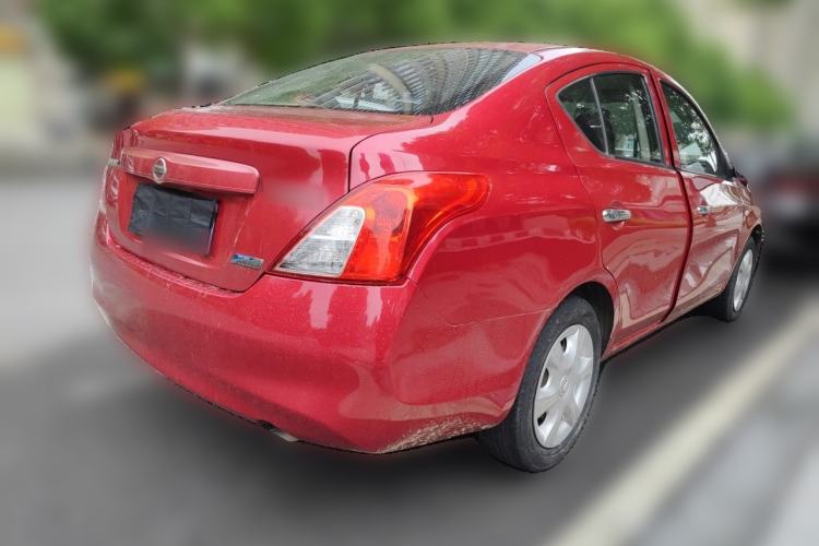 Used Nissan Sunny 2011 1.5XE CVT Comfort Edition Rear Right 45 Deg