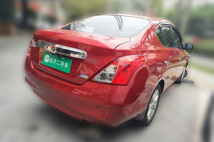 Used Nissan Sunny 2011 1.5XL CVT Luxury Edition Rear Right 45 Deg