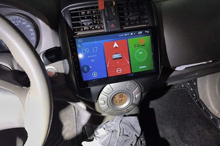 Used Nissan Sunny 2011 1.5XV Manual Luxury Edition Audio And AC Panel