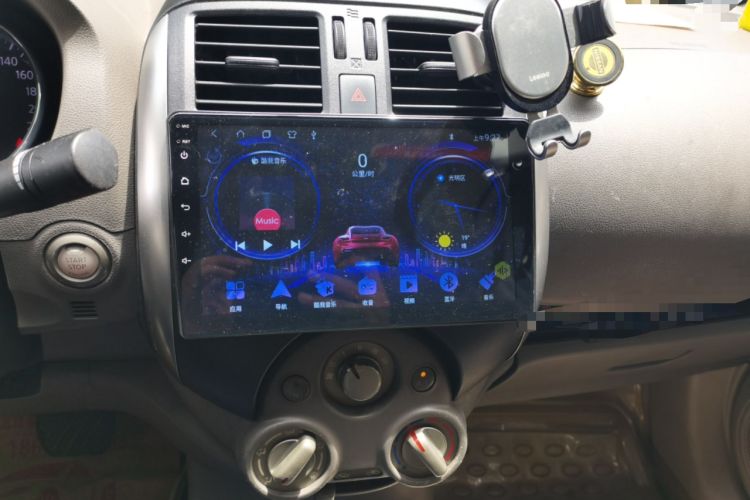 Used Nissan Sunny 2011 1.5XL CVT Luxury Edition Audio And AC Panel
