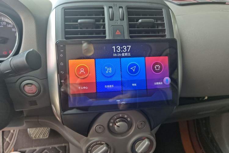 Used Nissan Sunny 2011 1.5XL CVT Luxury Edition Audio And AC Panel