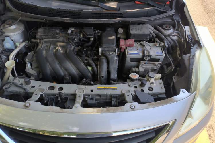 Used Nissan Sunny 2011 1.5XE CVT Comfort Edition Engine Bay Left