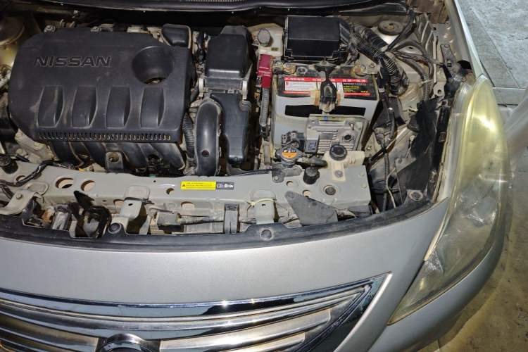 Used Nissan Sunny 2011 1.5XL CVT Luxury Edition Engine Bay Left