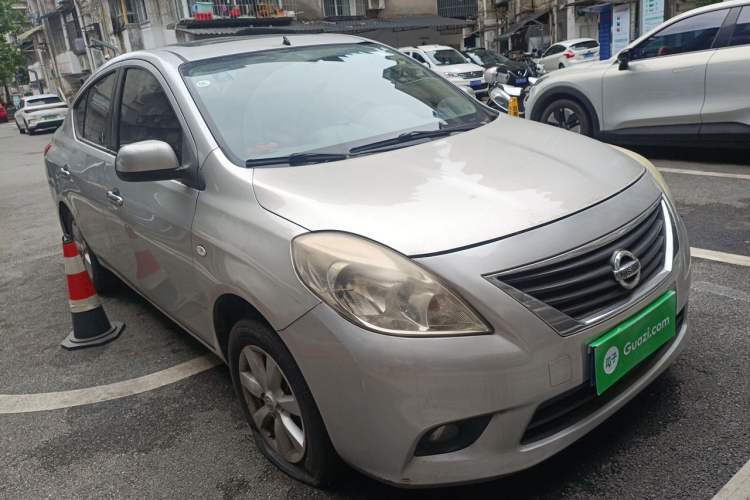 Used Nissan Sunny 2011 1.5XL CVT Luxury Edition Front Right 45 Deg