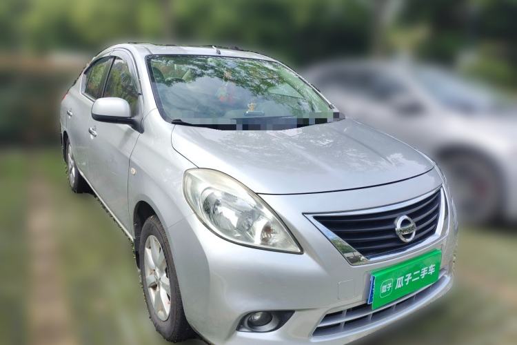 Used Nissan Sunny 2011 1.5XL CVT Luxury Edition Front Right 45 Deg