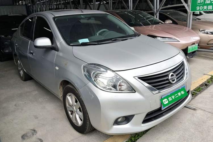 Used Nissan Sunny 2011 1.5XL CVT Luxury Edition Front Right 45 Deg