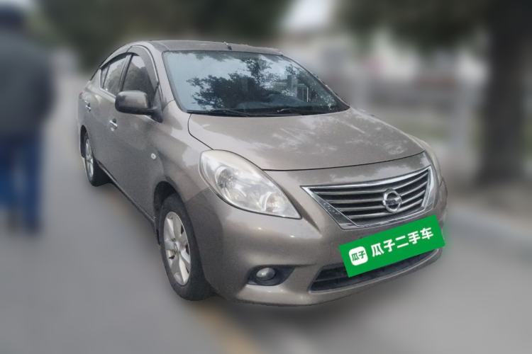 Used Nissan Sunny 2011 1.5XV CVT Deluxe Edition Front Right 45 Deg
