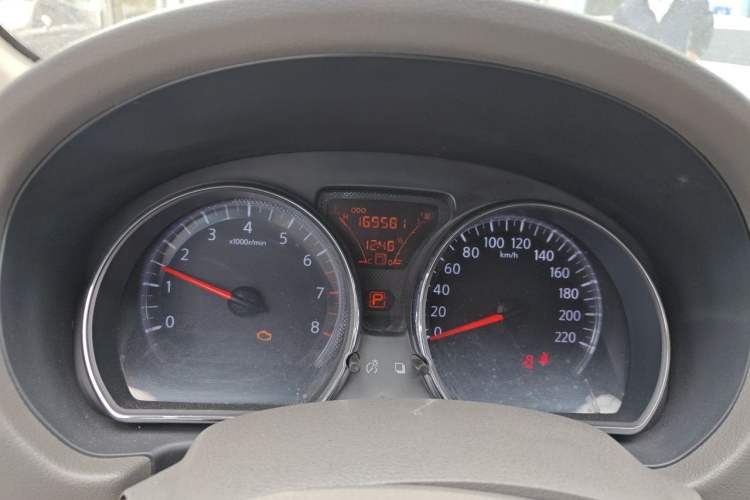 Used Nissan Sunny 2011 1.5XL CVT Luxury Edition Odometer Close Up