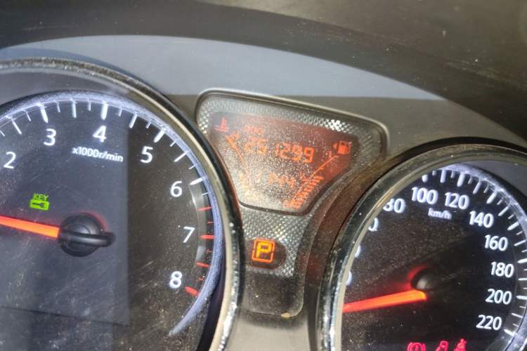 Used Nissan Sunny 2011 1.5XL CVT Luxury Edition Odometer Close Up