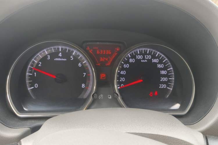 Used Nissan Sunny 2011 1.5XL CVT Luxury Edition Odometer Close Up