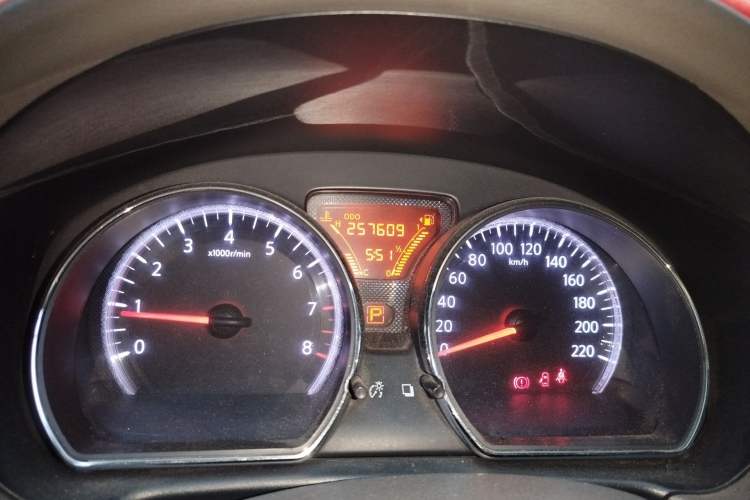 Used Nissan Sunny 2011 1.5XL CVT Luxury Edition Odometer Close Up