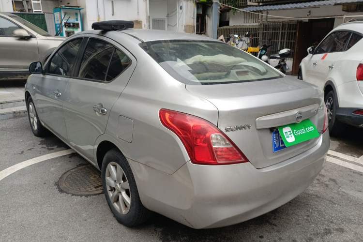 Used Nissan Sunny 2011 1.5XL CVT Luxury Edition Rear Left 45 Deg