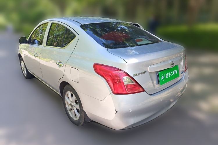 Used Nissan Sunny 2011 1.5XE Manual Comfort Edition Rear Left 45 Deg