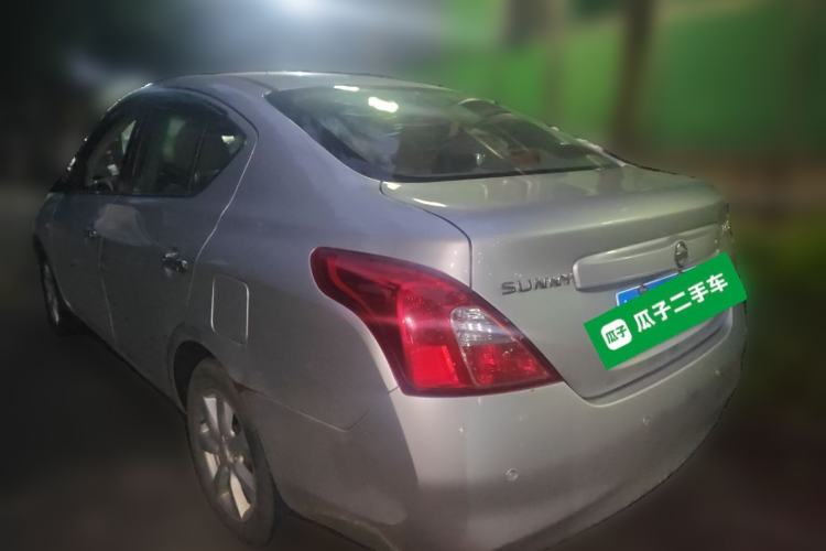 Used Nissan Sunny 2011 1.5XV CVT Deluxe Edition Rear Left 45 Deg